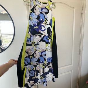 Vince Camuto high-low floral dress